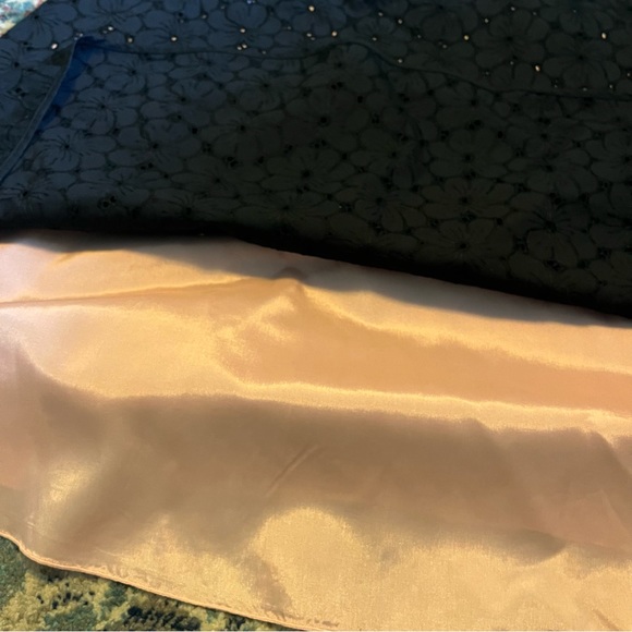 Flower Print Double Layered Full Midi Skirt - Picture 12 of 12